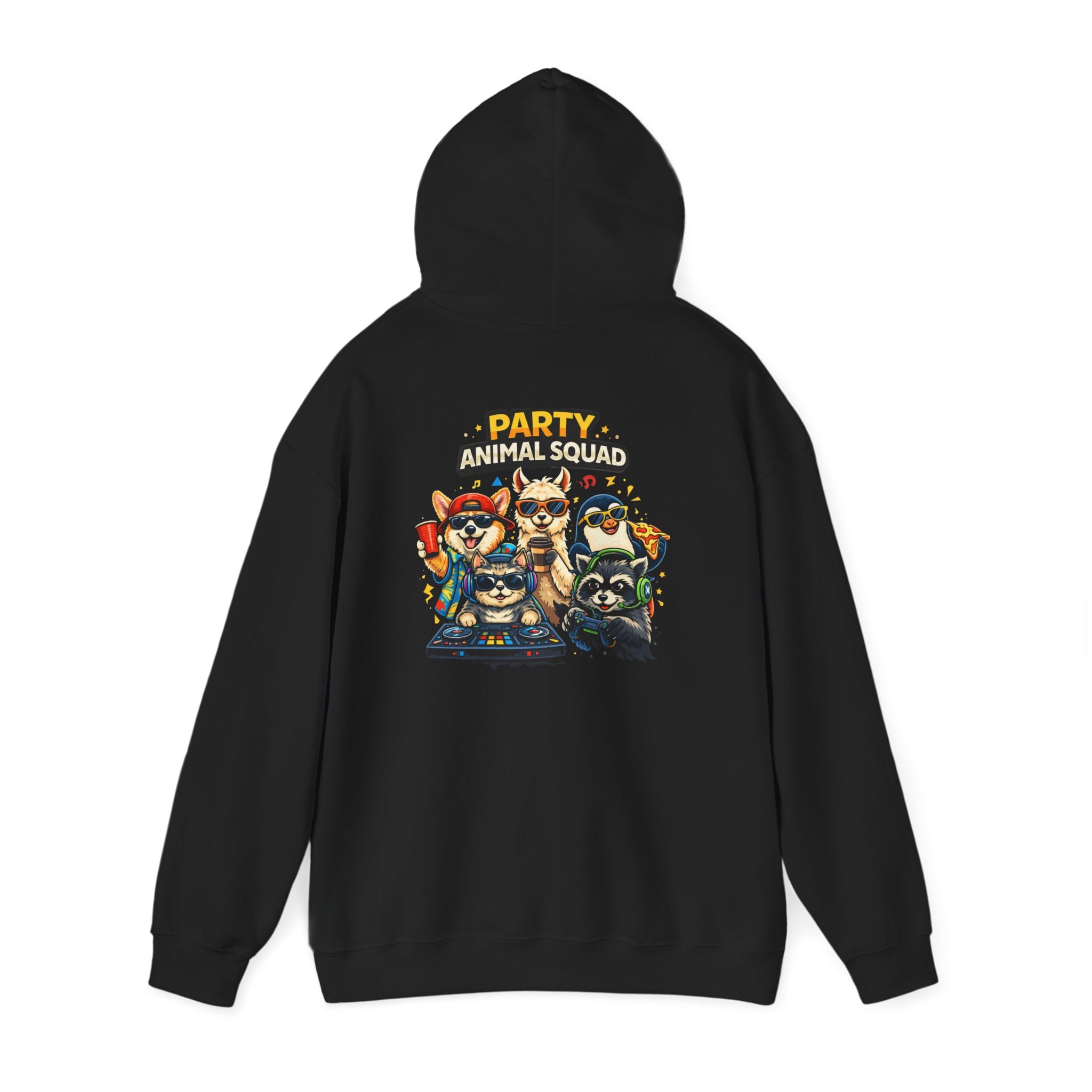 Corgi Summer Vibes Hoodie — "Energy" Animal Squad Graphic