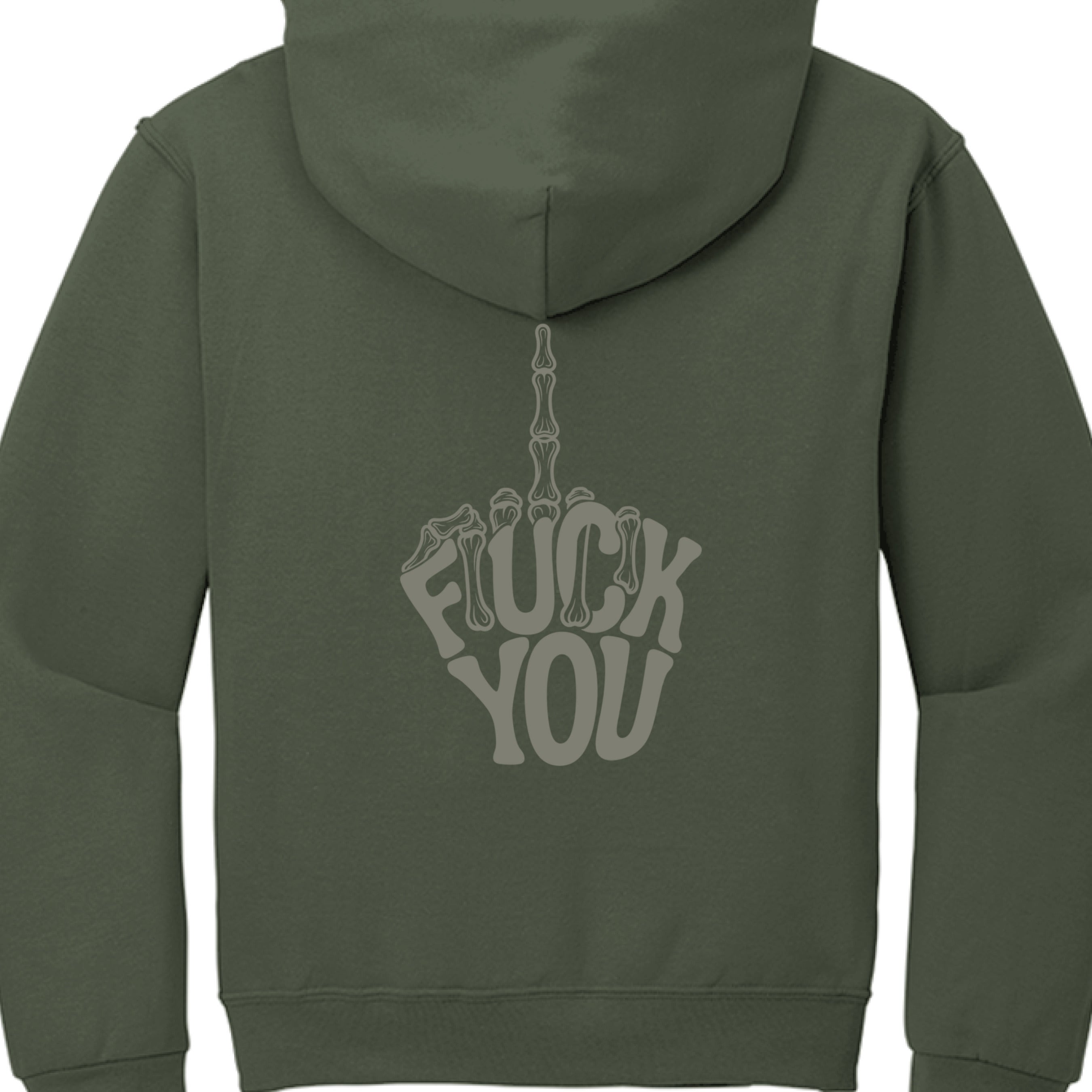 MILITARY GREEN - BACK